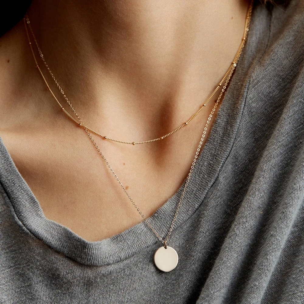 Stunning Layered Long Beaded Pendant Necklace - Picture 2 of 7